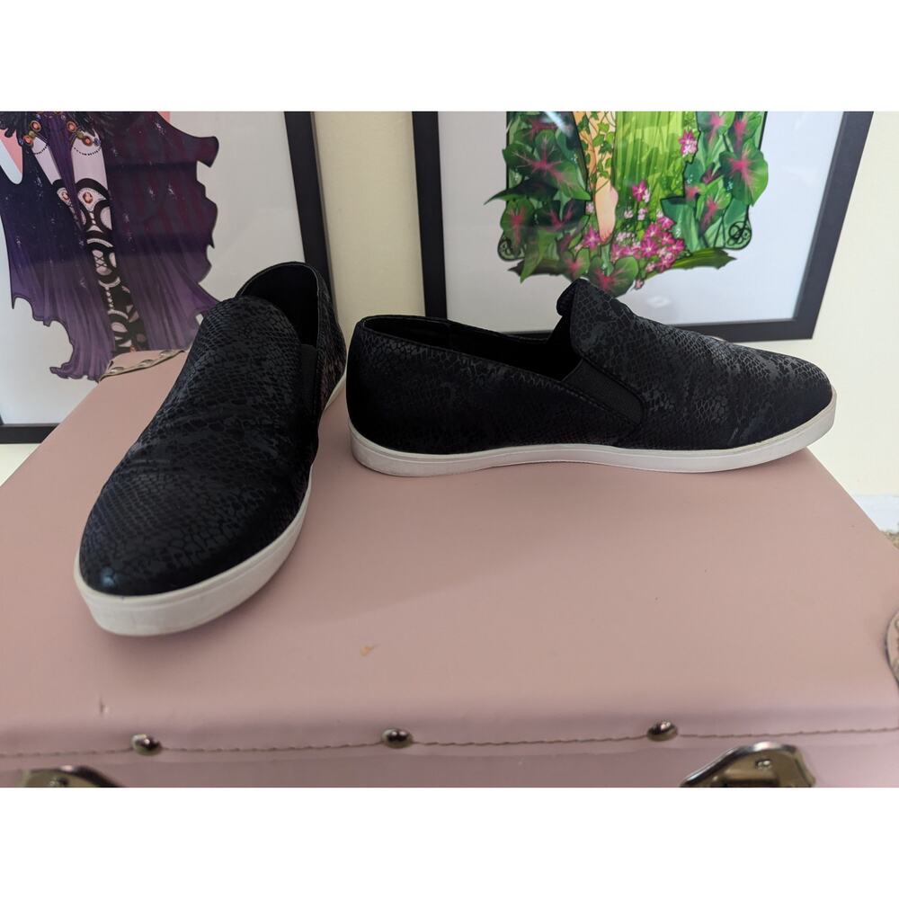 Blackmilk I Eat Mice Black Slip On Sneakers Sz 7
